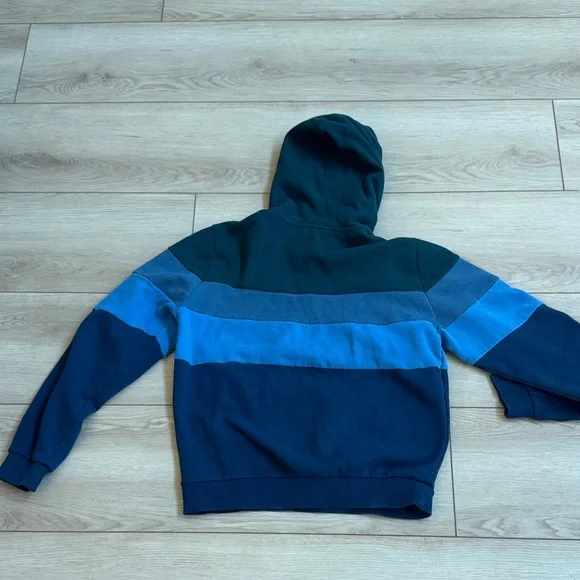 Marine Layer Teal Hoodie with White Drawstring SZ SMALL NWOT - Picture 5 of 6